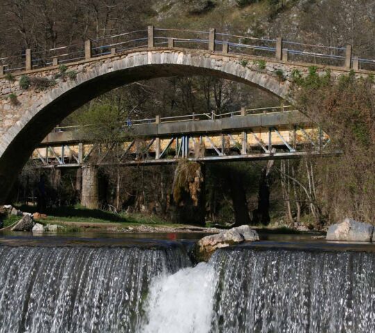 Gorge-Bridge of Koromilia